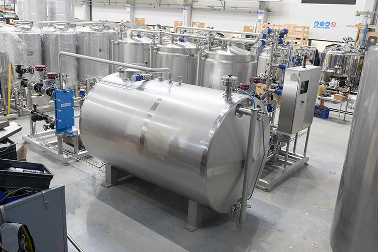 Usine automatisée pour la production de sauces
