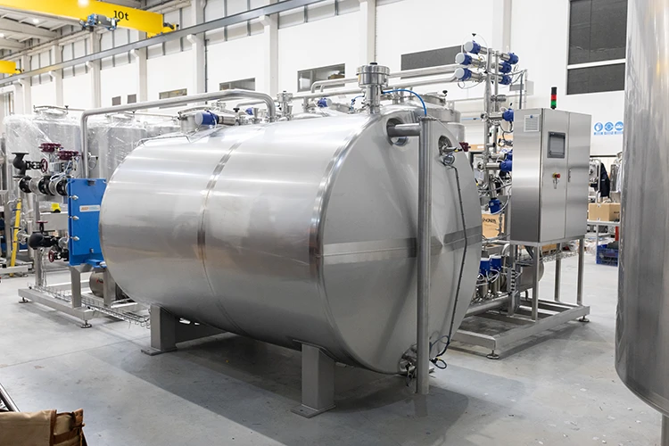Usine automatisée pour la production de sauces