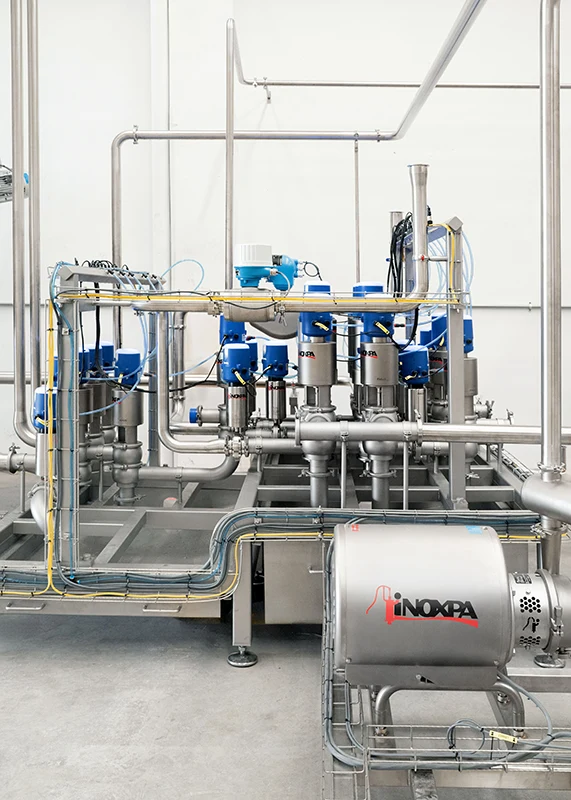 Soft drinks production plant