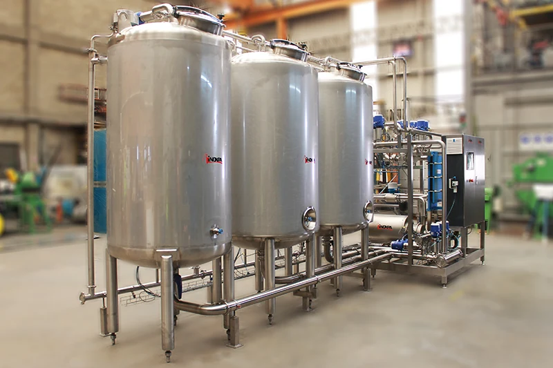 Automatic CIP for UHT cleaning