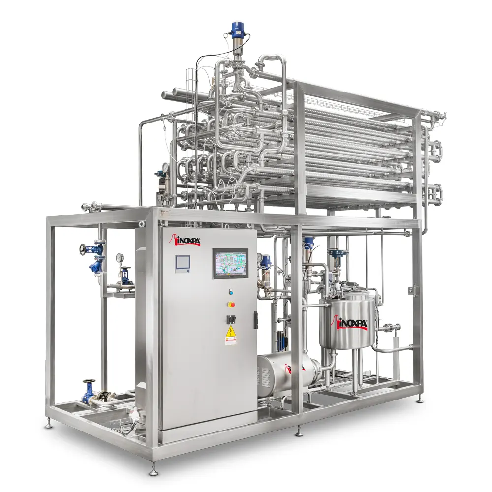 UHT skid for dairy and vegan desserts