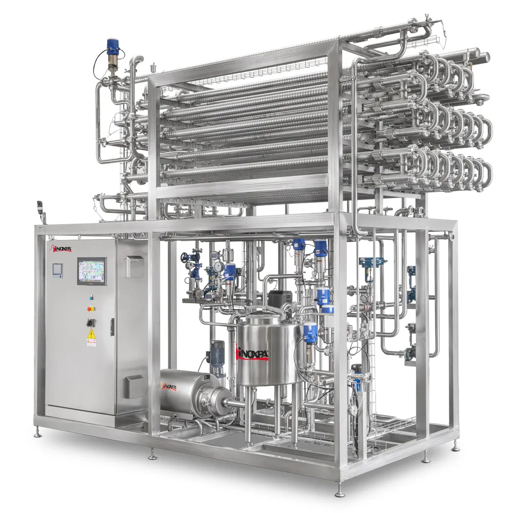 UHT skid for dairy and vegan desserts