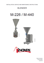 Sanitary Blenders - INOXPA powder mixing equipment