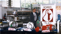 Candi Granés founds INOXPA from the parent company Bombas Félez, which manufactured water pumps.
