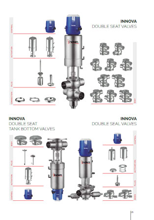 INNOVA SEAT VALVES - NEW CATALOGUE